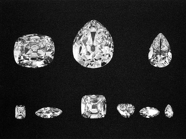 The 9 major diamondscut from the original Cullinan rough